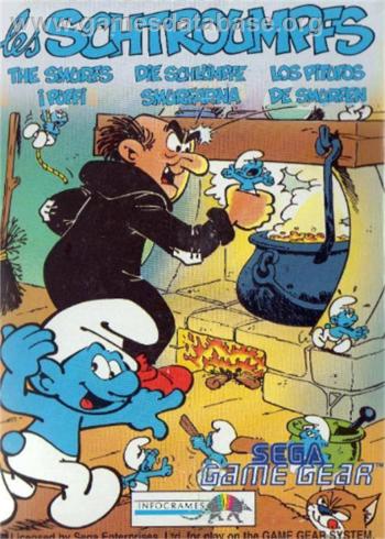 Cover Smurfs, The for Game Gear